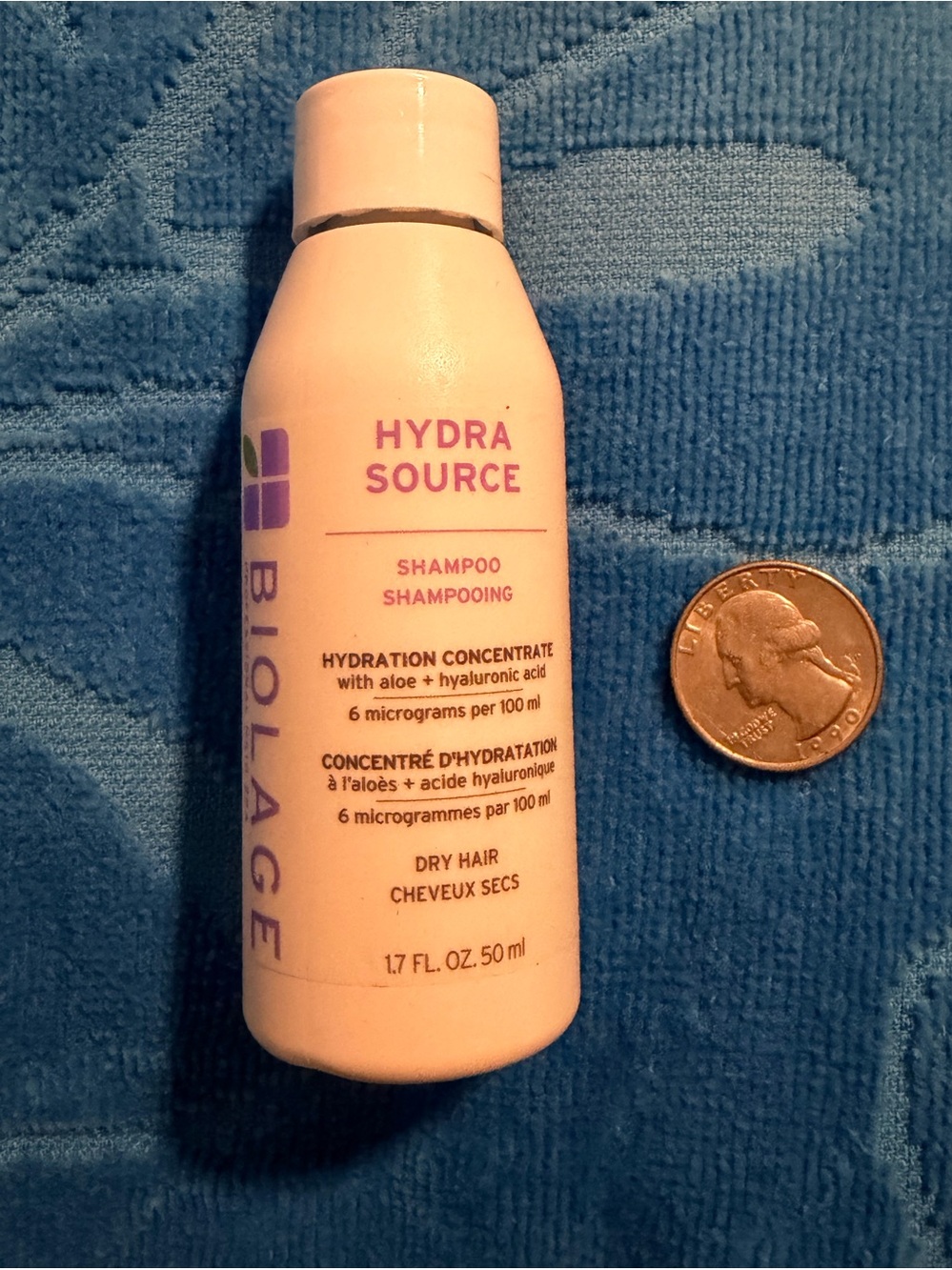 🍄6/$26 Biolage hydra source shampoo 1.7oz travel NWT
